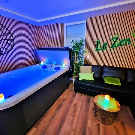 Zen Spa-4 Pers-Jacuzzi-Parking-Clim-Colmar Esterno foto